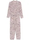 Isabel Marant Étoile Ziya Long Jumpsuit With Paisley Print