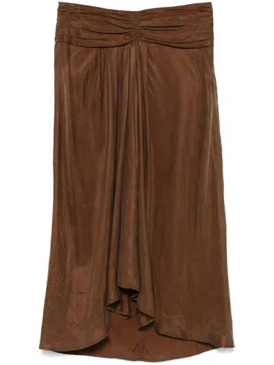 ISABEL MARANT ÉTOILE ZOAN MIDI SKIRT