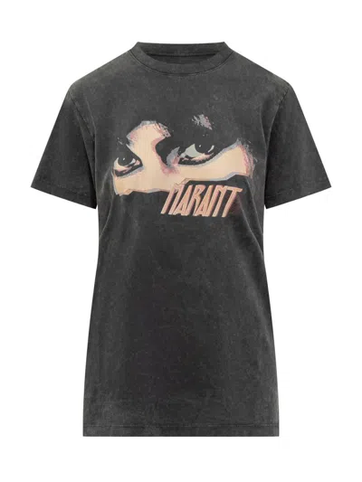 Isabel Marant Étoile Zoeline-ga Tee In Black