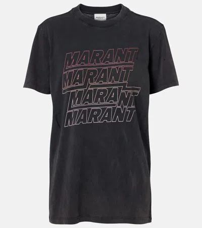 ISABEL MARANT ÉTOILE ZOELINE PRINTED COTTON JERSEY T-SHIRT