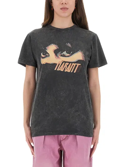 Isabel Marant Étoile "zoeline" T-shirt In Blue