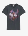 Isabel Marant Étoile Zoeline T-shirt In Black
