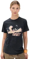 Isabel Marant Étoile Zoeline T-shirt Faded Black In Black