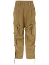 Isabel Marant Cargo Pant With Classic Utility Style In Brown