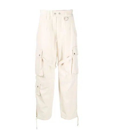 ISABEL MARANT EUSEBIO COTTON CARGO PANTS