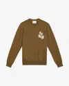 Isabel Marant Evans Sweater In Brown