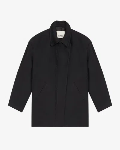 Isabel Marant Eveline Coat In Black