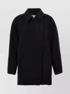 Isabel Marant Black Wool Blend Eveline Coat