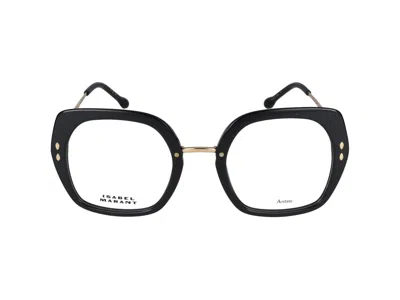 Isabel Marant Eyeglasses In Black Gold