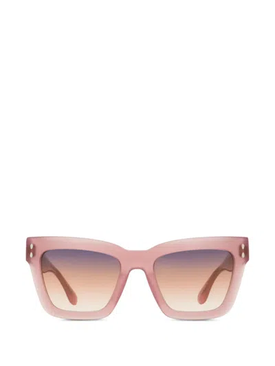 Isabel Marant Eyewear 210/s Square-frame Sunglasses In Pink