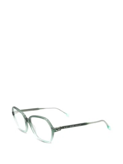 Isabel Marant Eyewear 53mm Green Eyeglasses