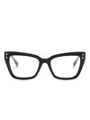 Isabel Marant Eyewear Butterfly-frame Glasses In Black