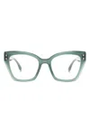 Isabel Marant Eyewear Brille Mit Cat-eye-gestell In Grün