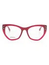 Isabel Marant Eyewear Cat-eye Frame Glasses In Pink