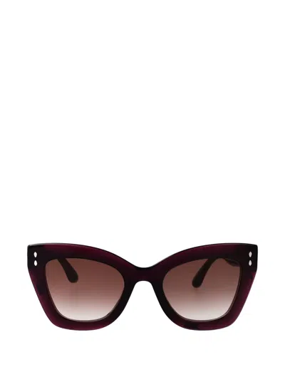 Isabel Marant Eyewear Cat-eye Sunglasses In Purple