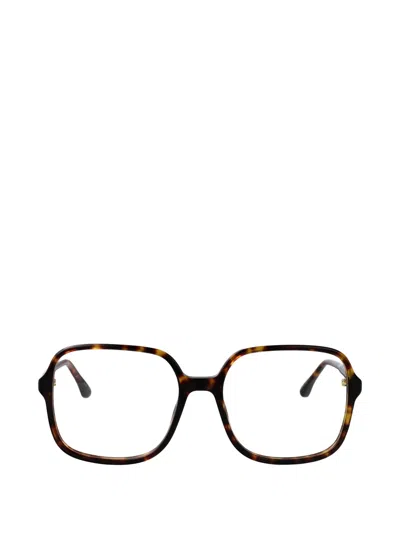 Isabel Marant Eyewear Geometric Frame Glasses In Brown