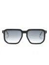 Isabel Marant Eyewear Sonnenbrille Mit Geometrischem Gestell In Schwarz