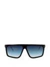 Isabel Marant Eyewear Geometric-frame Gradient Sunglasses In Multi