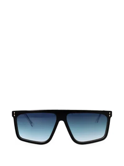 Isabel Marant Eyewear Geometric-frame Gradient Sunglasses In Multi