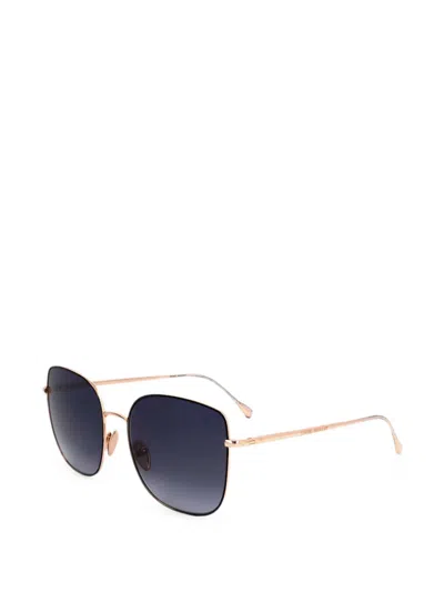 Isabel Marant Eyewear Geometric-frame Sunglasses In 골드 톤