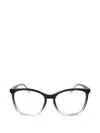 Isabel Marant Eyewear Gradient-effect Square-frame Glasses In Black