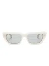 Isabel Marant Eyewear Rectangle-frame Sunglasses In Neutrals