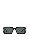Isabel Marant Eyewear Lizzy Rectangle-frame Sunglasses In Black