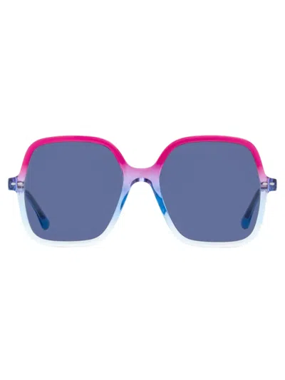 Isabel Marant Eyewear Logo-print Sunglasses In Rot