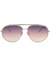 Isabel Marant Eyewear Pilot-frame Sunglasses In Rosa