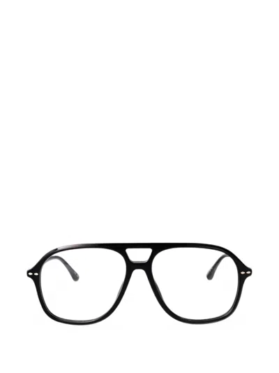 Isabel Marant Eyewear Pilot-frame Glasses In Black