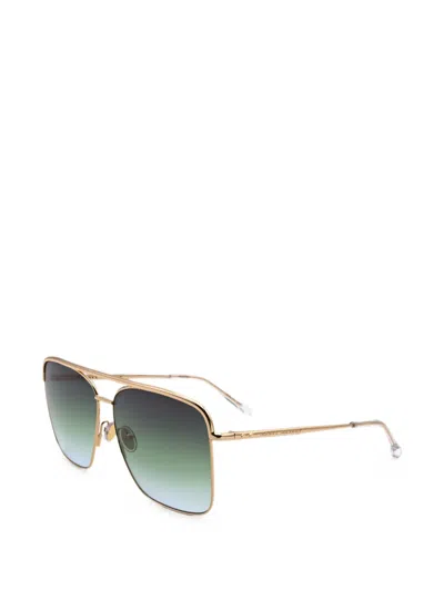 Isabel Marant Eyewear Pilot-frame Sunglasses In 골드 톤