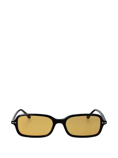 Isabel Marant Eyewear Rectangle-frame Sunglasses In Black