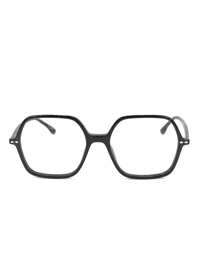 Isabel Marant Eyewear Square-frame Glasses In Black