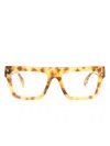 Isabel Marant Eyewear Square-frame Glasses In Braun