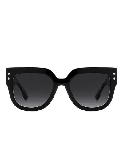 Isabel Marant Eyewear Square-frame Sunglasses In Black