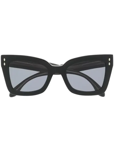 Isabel Marant Eyewear Square-frame Sunglasses In Black