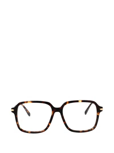 Isabel Marant Eyewear Square-frame Glasses In 褐色