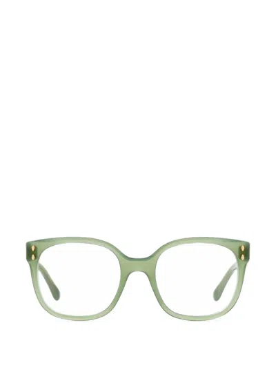 Isabel Marant Eyewear Square-frame Glasses In Grün