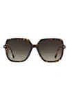 Isabel Marant Eyewear Tortoiseshell-effect Square-frame Sunglasses In Brown