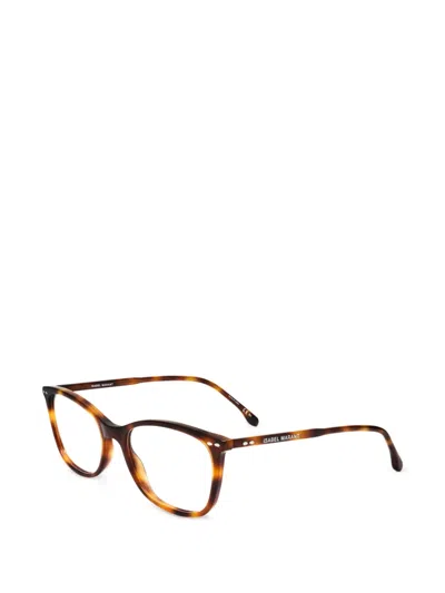 Isabel Marant Eyewear Tortoiseshell-pattern Glasses In Brown