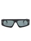 Isabel Marant Eyewear Zoomy Geometric-frame Sunglasses In Black