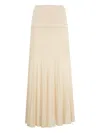 Isabel Marant Ezra Pleated Skirt In Neutral