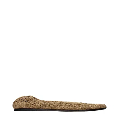 Isabel Marant Fabric Ballet Women's Flats In Brown