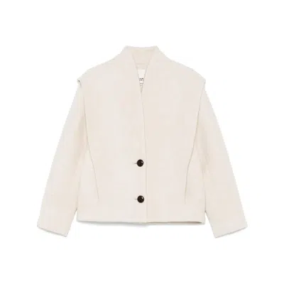 Isabel Marant Fabric Coats In White