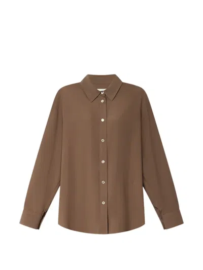 Isabel Marant Fabriza Shirt In Brown