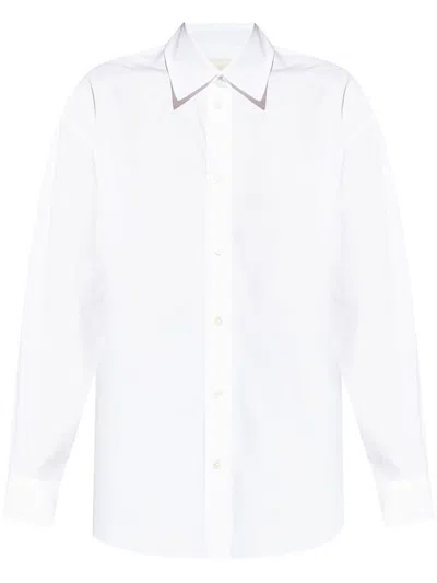 Isabel Marant Cotton Poplin Shirt In White