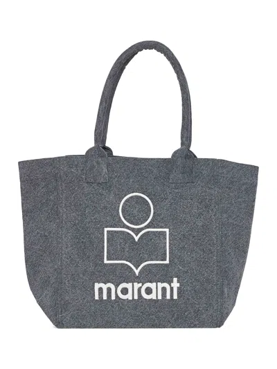 Isabel Marant Faded Black Small Yenky Tote Bag