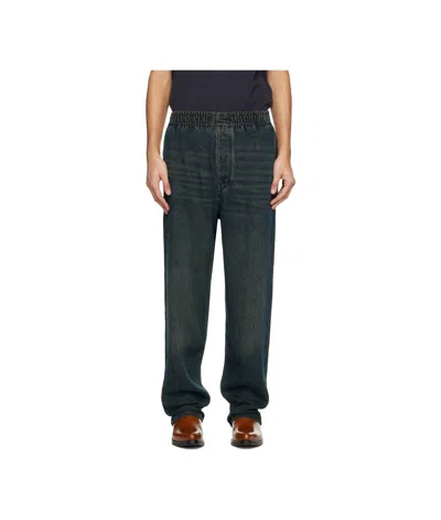 Isabel Marant Faded Detail Jeans In Black
