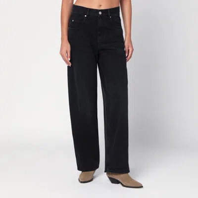 ISABEL MARANT ISABEL MARANT FADED-EFFECT BLACK JEANS