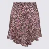 Isabel Marant Selena Asymmetric Floral Mini Skirt In Multicolor